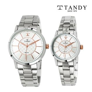 TANDY] Signature Luxury Couple Metal Watch T-3915